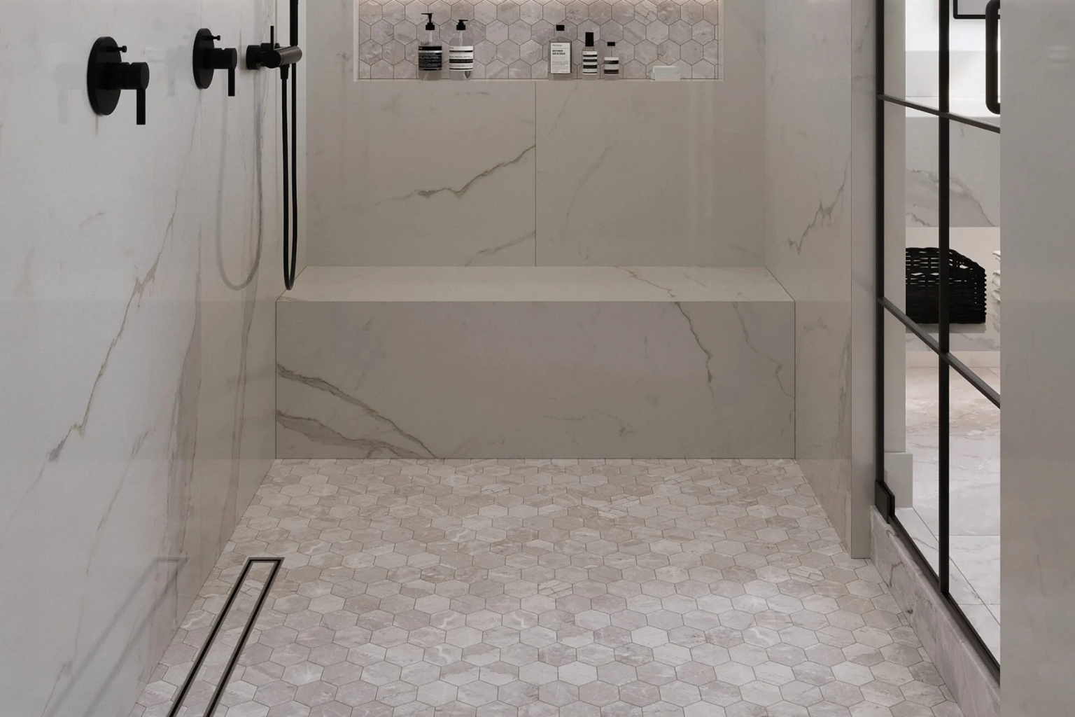 marble tile for bathroom